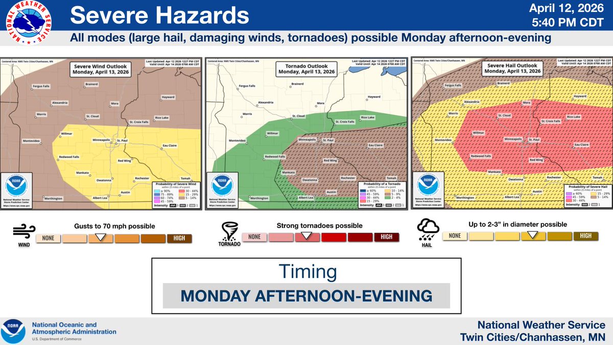 NWS Twin Cities tweet media