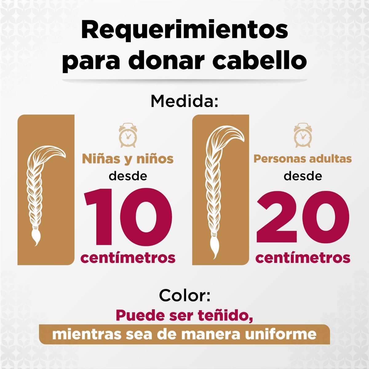 Edomex's tweet image. 😊✂️ Únete al #Trenzatón2026 y dona tu trenza de cabello para la creación de pelucas oncológicas. Un pequeño gesto de tu parte es una gran dosis de ánimo para quienes luchan contra el cáncer. ❤️🩹
#ElPoderDeServir