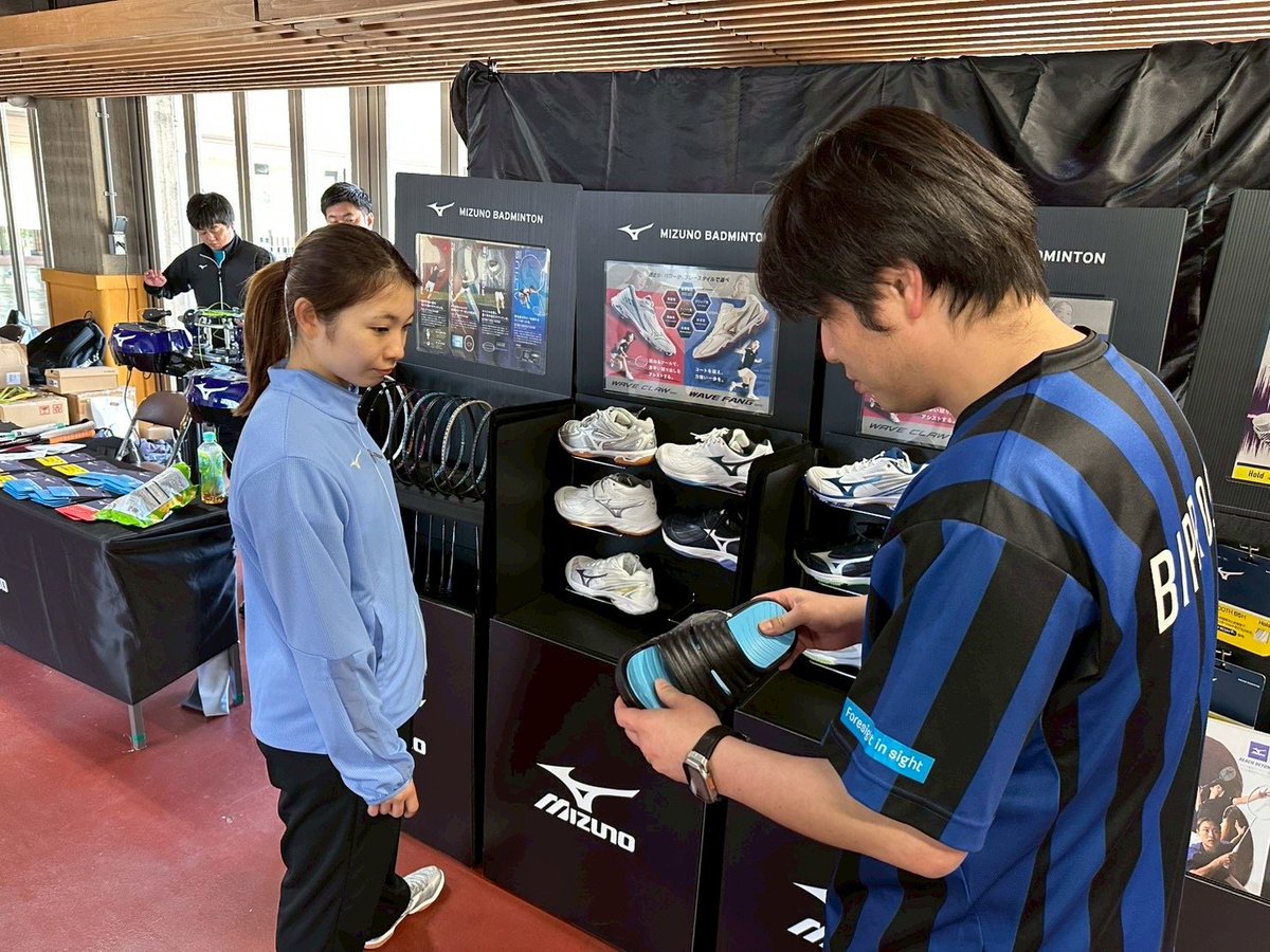 ミズノバドミントン tweet media