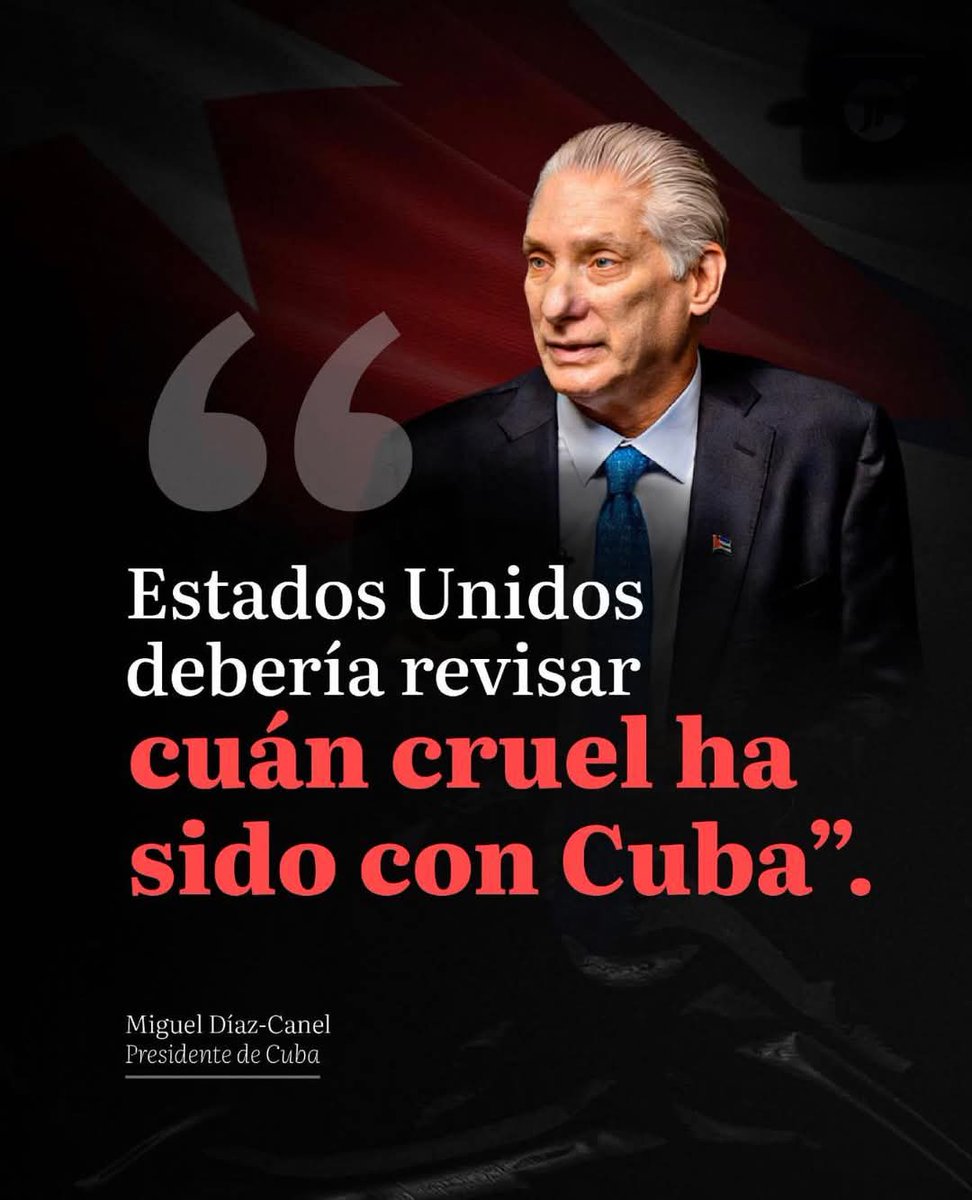 Ningún país tiene derecho a bloquear a otro sólo porque tiene un sistema político diferente al suyo.
Abajo el bloqueo! #LasTunas #PorLasTunasLaVictoria #SíSePuede