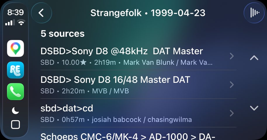 Relisten v6.1.0 is out: 
• CarPlay app
• Google Cast support
• Improved offline downloads
• Shuffle + Repeat
+ more <a href="/relistenapp/">Relisten App</a> 
apps.apple.com/us/app/reliste…