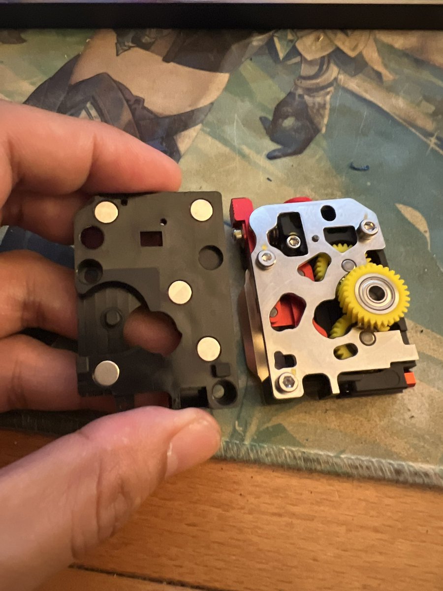 PlankNPixel's tweet photo. Just got my @phaetus3D DXC2 yesterday and installed it last night and I must say this is the best first layer I have ever gotten out of my K2 Plus in the 2000+ hours I have on it. This upgrade makes the printer feel how it should have been made! https://t.co/jhcfIBDmy3