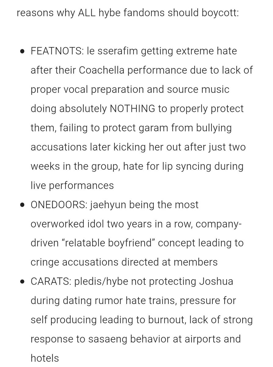 chxsenii_07's tweet photo. what's happening at hybe isn't okay - as fandoms we need to unite and fight for a better environment for our favorite artists, it's not just about enhypen, it's about all the groups cause no one is safe, pls take time to read this and rt - we have to work together and boycott🙏🏻 https://t.co/BntbAhN8Rh