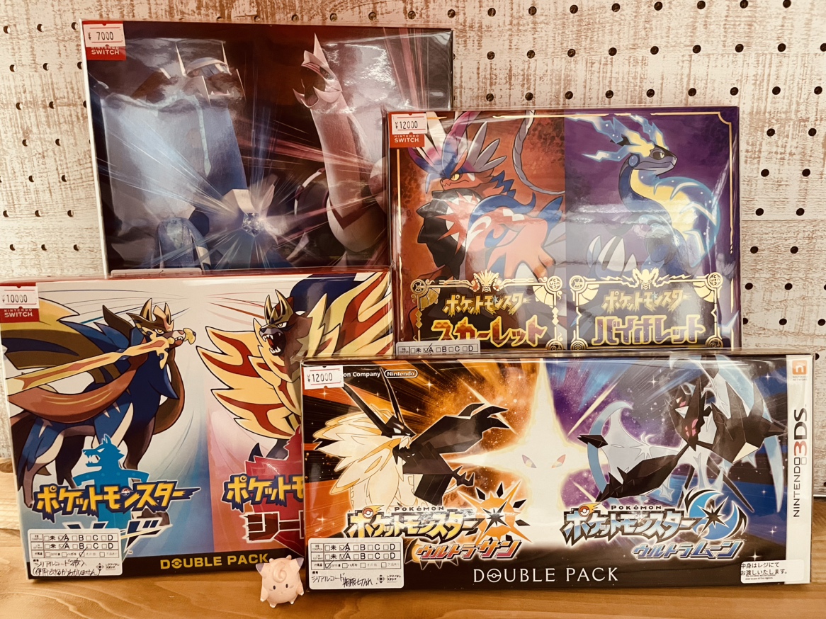 rareitemstudio's tweet image. 比較的新しい世代のポケモンもご用意しています🎮

Switchや3DSの人気タイトルを中心に、
遊びやすさとボリュームを兼ね備えた作品が揃っています👀

シリーズごとの違いを楽しめるのもポイントです✨

#Switch
#3DS
#ポケモン
#ポケモンSV
#ゲーム

We also have relatively newer generations of