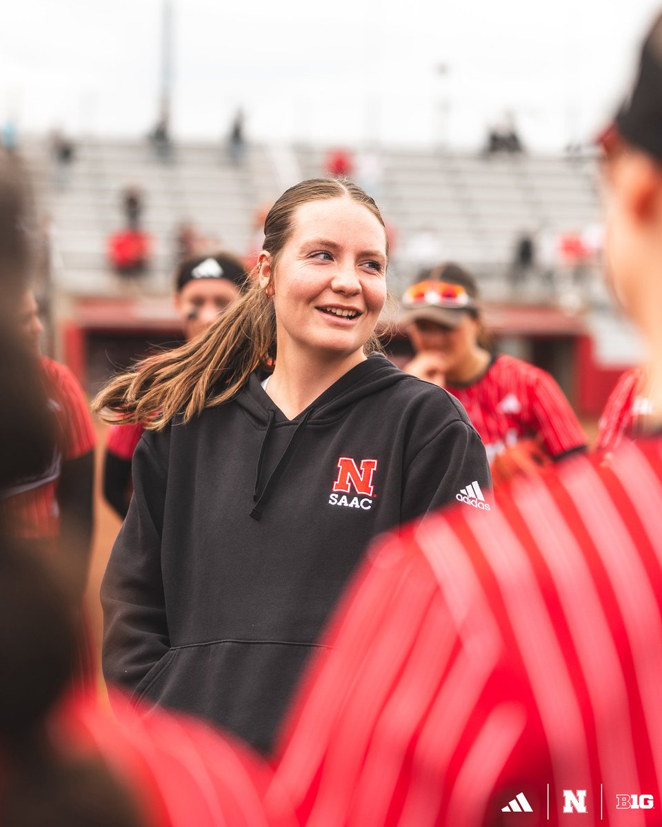 HuskerSoftball's tweet photo. Wishing a Happy Birthday to our Red Team alum and grad manager, Haidyn! 🥳♥️ https://t.co/bpHEIK0cPo