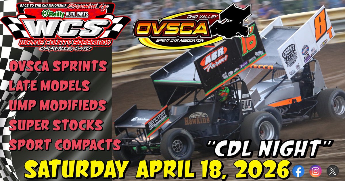 Wayne County Speedway tweet media
