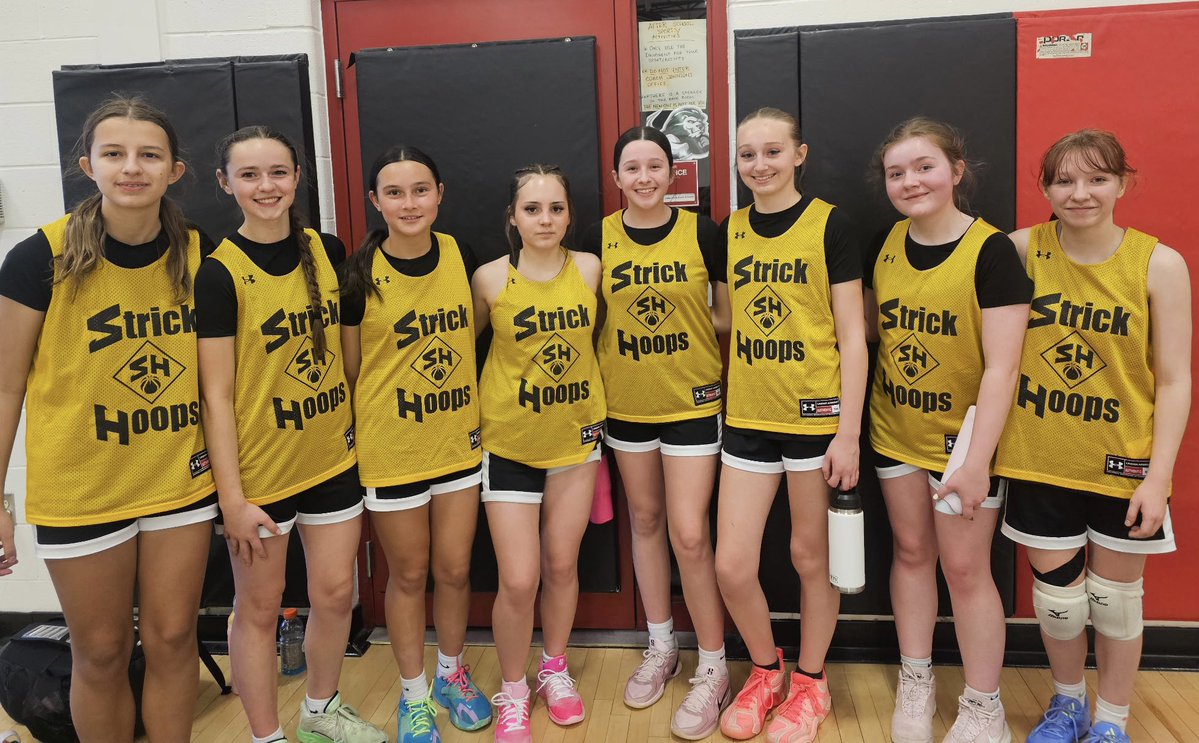 StrickHoopsLLC's tweet image. We got better this weekend as 9 of 10 teams either made the Gold Bracket or played in Silver Bracket Championship🏀

9/10th Girls (5-1 on season) took home🥇

8th girls and 16/17U girls (B2B championship games) took home🥈

#ATTACK #GetBuckets #StrickHoopsFam