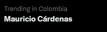 Mauricio Cárdenas tweet media