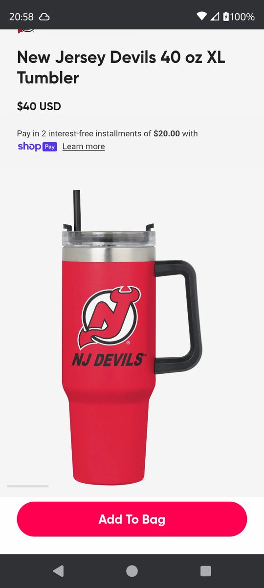 Buying a devils Stanley cup because they're not getting one