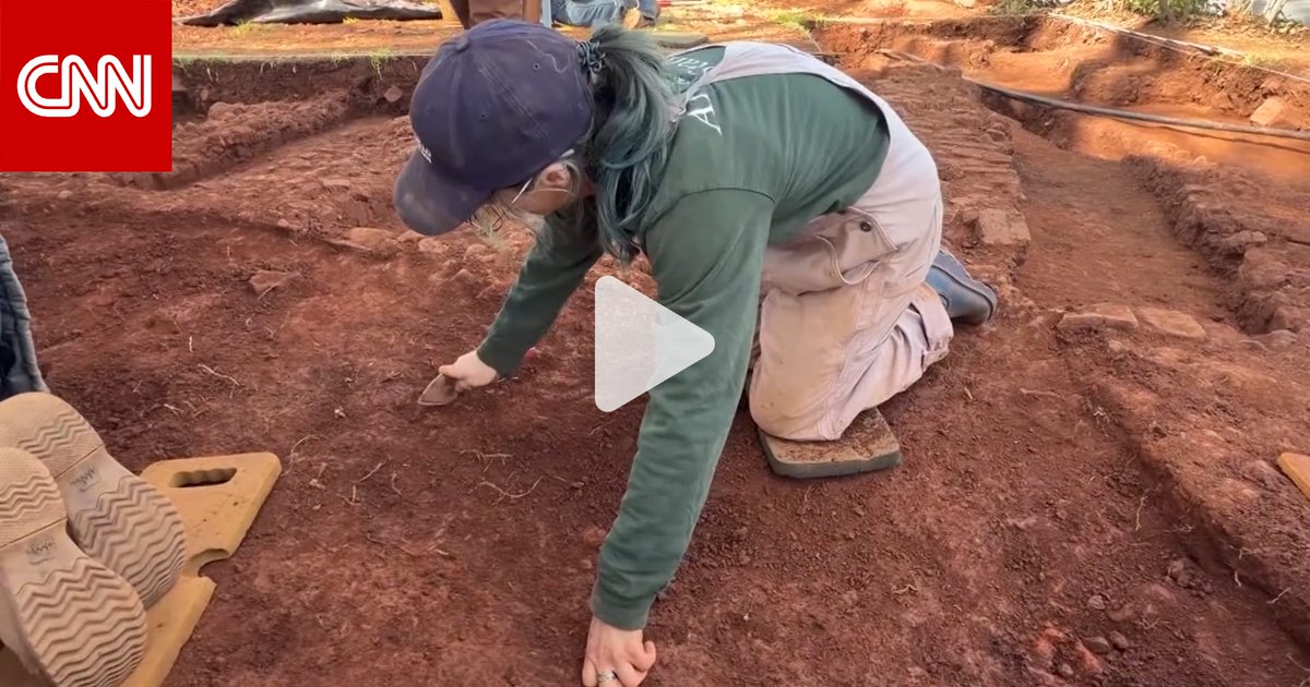 اكتشاف فرن أثري لحرق الطوب يعود إلى القرن الثامن عشر في أرض كانت مملوكة لرئيس أمريكي سابق 