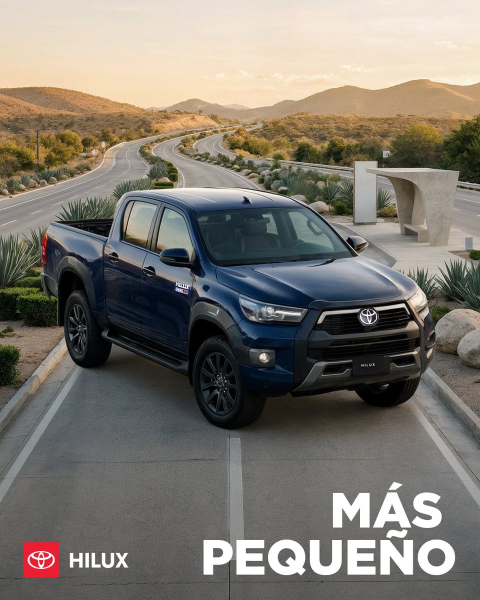 Nada le queda grande a Hilux. 😎 Encuentra tu nueva indestructible aquí 👉 bit.ly/ToyotaHiluxMx