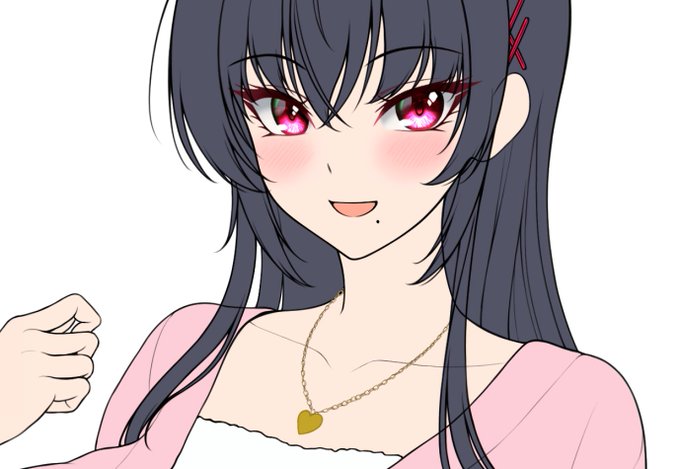 WIP
ピンクカーディガンいいね。
ピンクの服は描いたことなかったきがする 