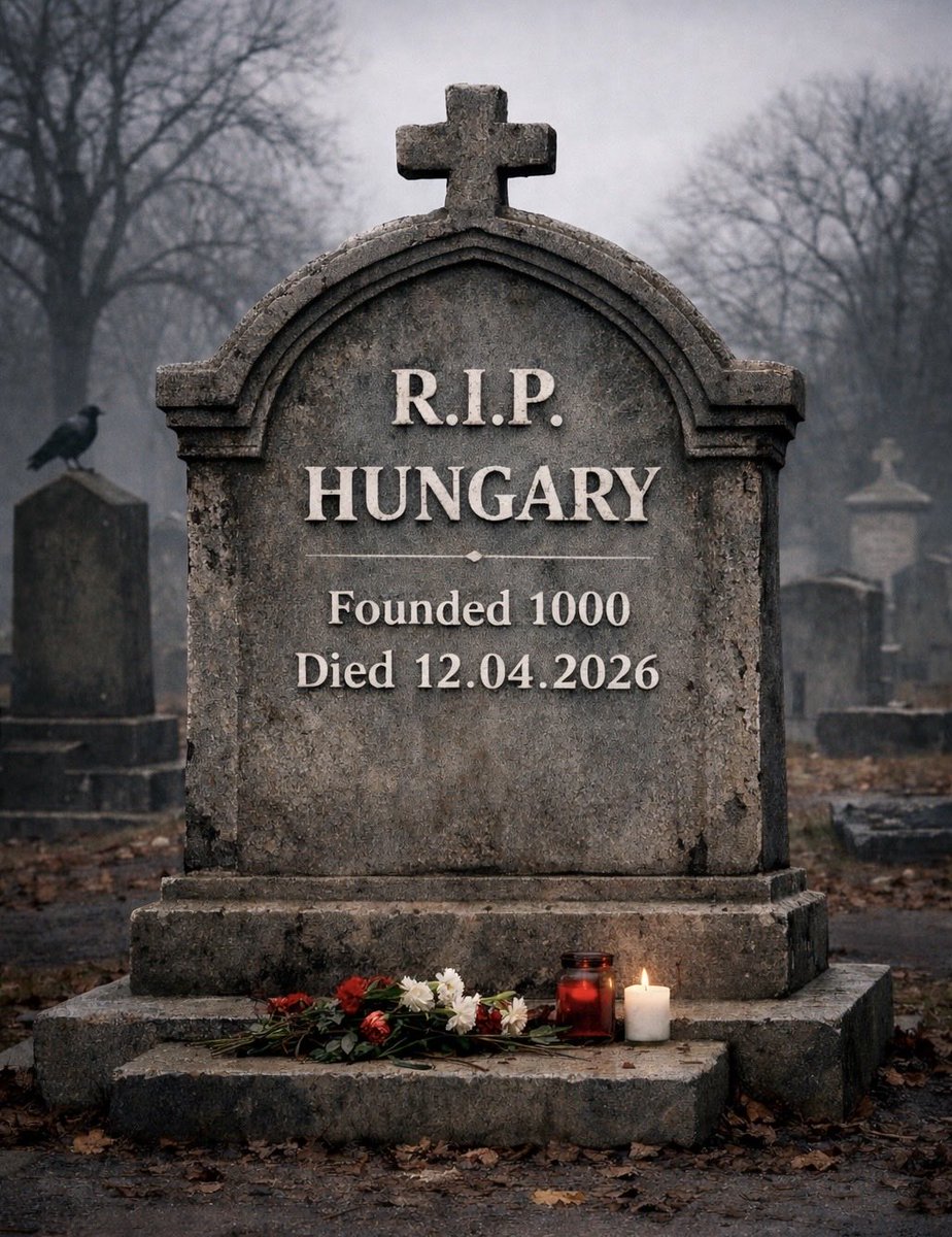 Hungary is gone. Now the country is run by EU bureaucrats 🇪🇺, Soros mob, and Globalists. Thanks for everything, Orbán ✊️.
