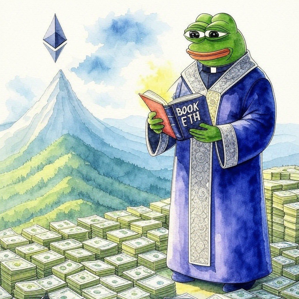 Andyqprykt's tweet photo. Book of Ethereum isn’t just a meme — it’s the entire chronicle of our community.
Whoever builds with us is already in the Book. Booelieve and hold your page tight.
The page is turning… get ready for an epic continuation 🔥
#BOOE https://t.co/Mm6072EwA5