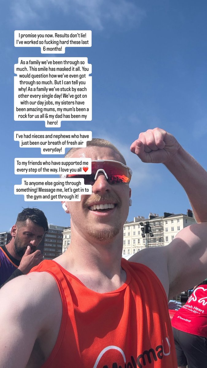 BillyOram10's tweet photo. Brighton Marathon 3:56 ✅ https://t.co/m2BVvc0v0b