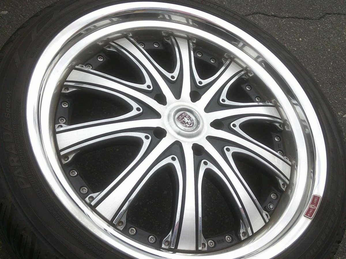 特大サイズセット登場！！ CRIMSON CLUB LINEA CL-30 24x10.5J+43/150 