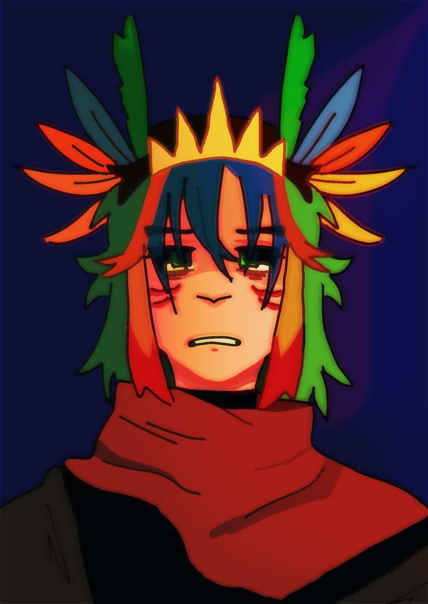 BOINGYBLOCKS's tweet image. Queen of nothing or something (same pose as my other recent drawings but whatever #embarrassing)

#parrotx2fanart