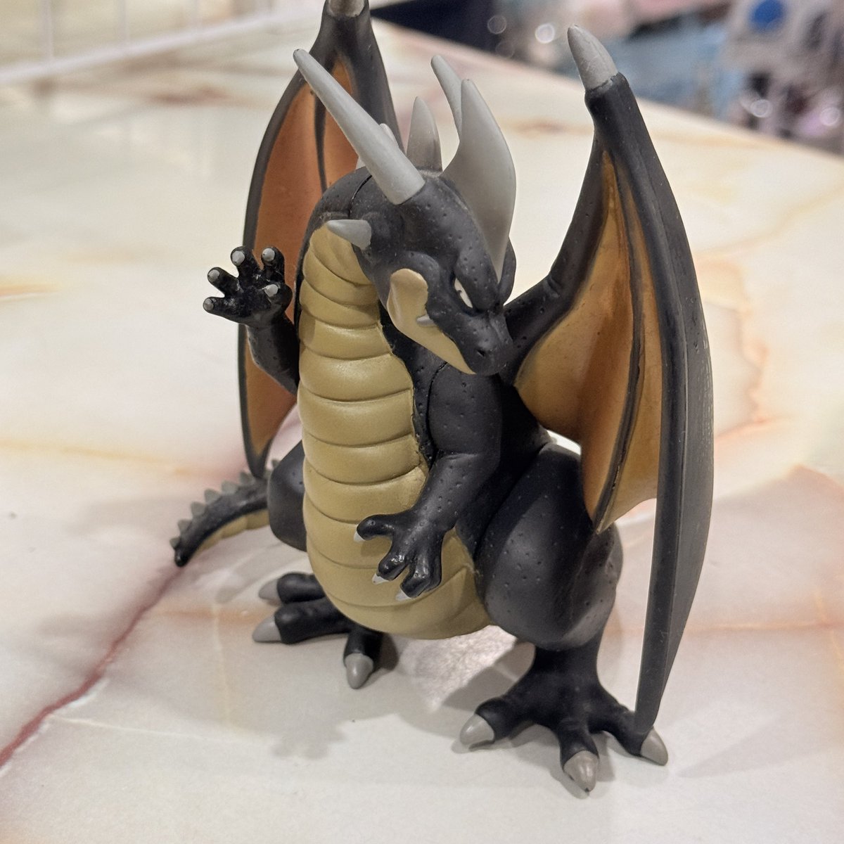 レトロ ドラゴンクエスト ドラクエ ブラックドラゴン ソフビ 