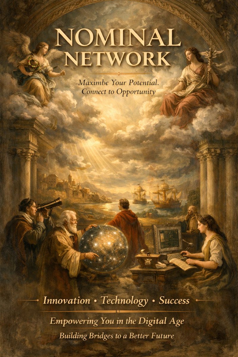 iam_550's tweet image. Step into a new era with NOMINAL NETWORK — where innovation meets opportunity. Built for the future, it empowers individuals to connect, grow, and unlock their full potential in the digital age. The journey has begun… be part of something great. 🚀
#NominalNetwork #mining #NC