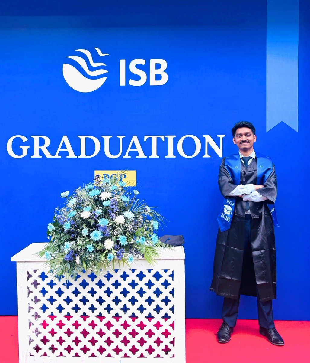 ISBedu's tweet image. #OneLastTime 
"Coming from a world where almost everyone in my closest circle had come through the IIT pipeline, thought in the same analytical ways, solved problems through the same lens, I could feel a kind of “perspective fatigue” setting in.

ISB shattered that, in the best