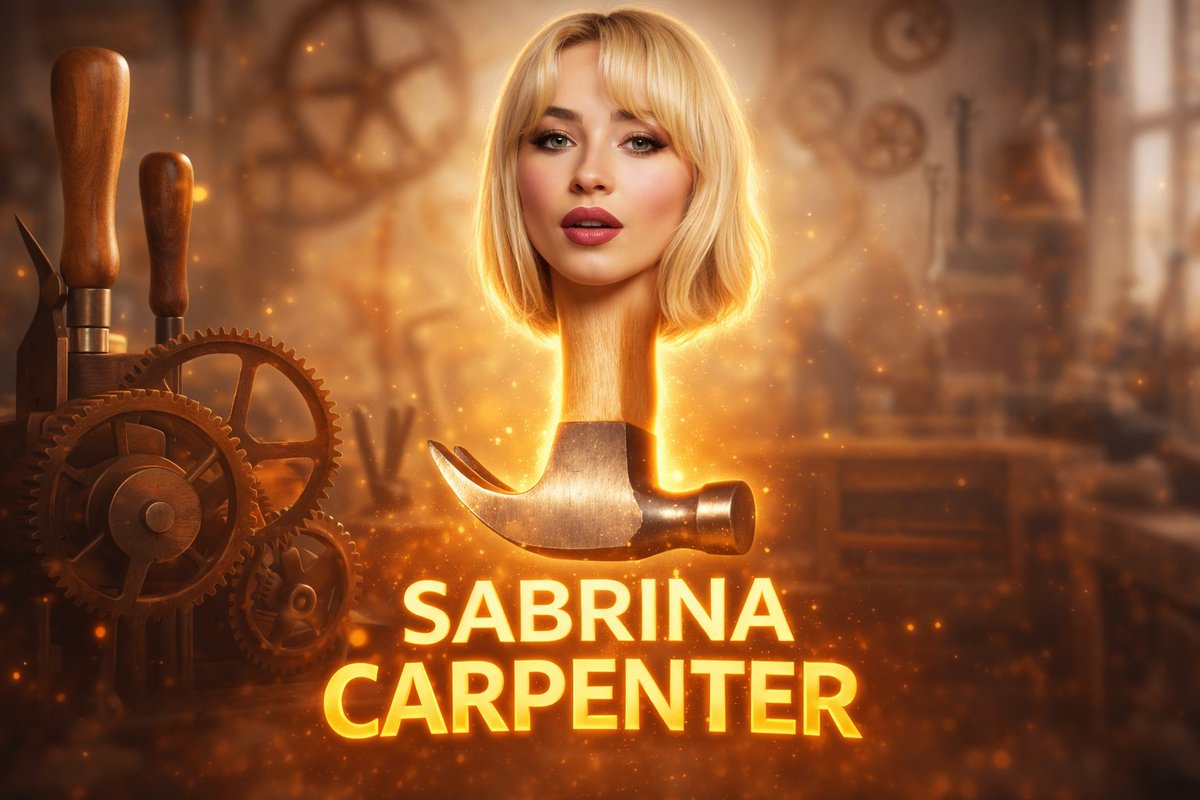 StorkySOL's tweet photo. Sabrina Carpenter is getting MEMED all over internet right now

Yesterday we sent justin beaver to 100k, and he literally had WAY LESS VIEWS than sabrina carpenter rn

This tweet that she posted YESTERDAY has 33m views: https://t.co/UXQ6y0M9wz

These are also recent posts about her: and the search on  X and Tiktok are GOING CRAZY
https://t.co/luOzNmPcfD

Its only right to send her as a carpenter.