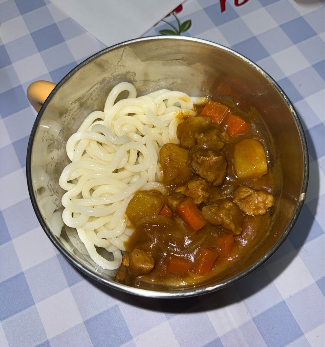 pathetic4ngel's tweet image. #made curry udon