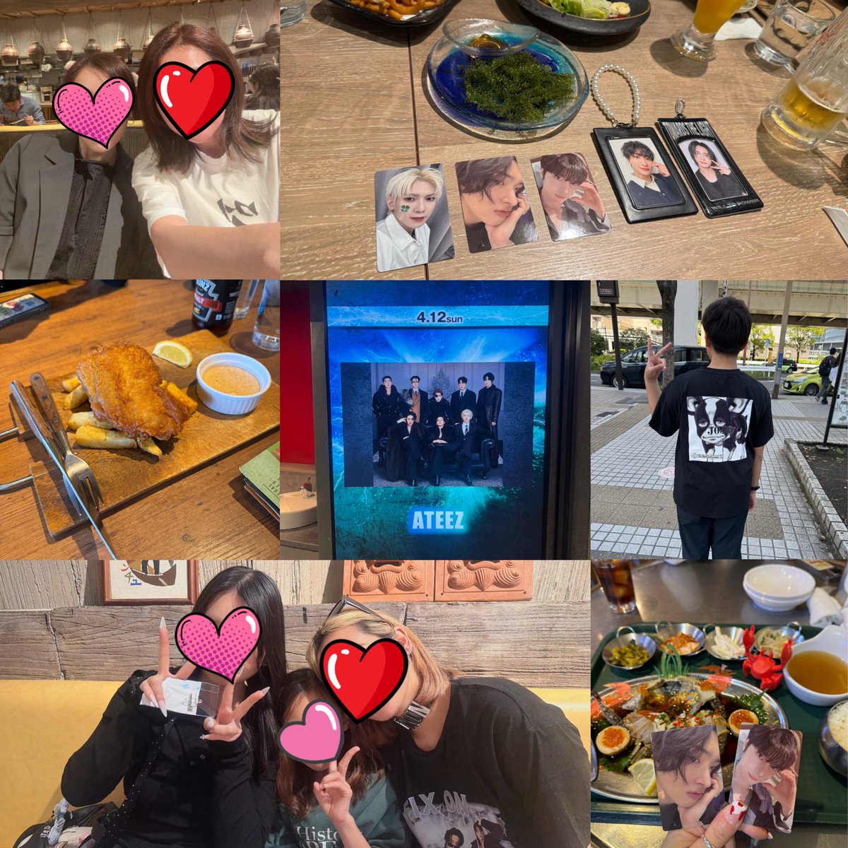 ずーっと飲んでいた🍺飲んでたザパフォ2日間w
昨日は大好き家族と🍻三昧✨
我娘が浮気現場に行っている間も、ずっと一緒で本当に幸せ時間だった💕

姉妹📸のついでにオンマ達も😂
この📸2枚は私の宝物✨
帰りは息子と主人がお迎えに来てくれて…本当に感謝です🙏

またリリイベでね💕