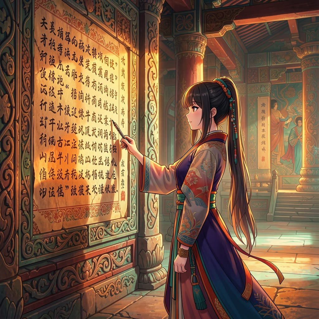 lakisf's tweet image. The writings on the wall. #AIart️️️️️️️️️️️️️️️️️️️️️️️️️️️️️️️️️️️️️️️️️️️️️️️️️️️ #aianime #aianimation #aiillustration #aianimegirls #digitalart #anime #nightcafe