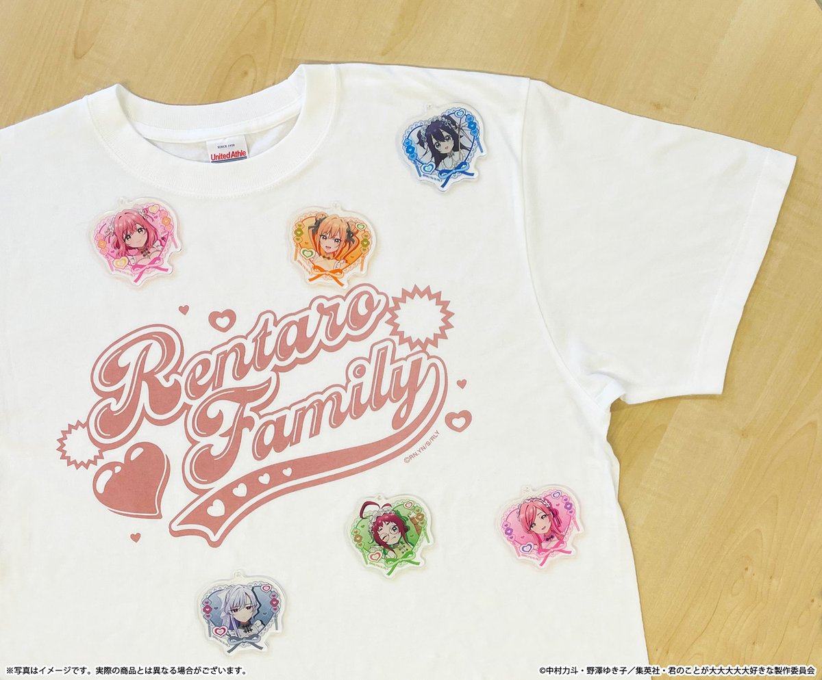 君のことが大大大大大好きな100人の彼女 Tシャツ