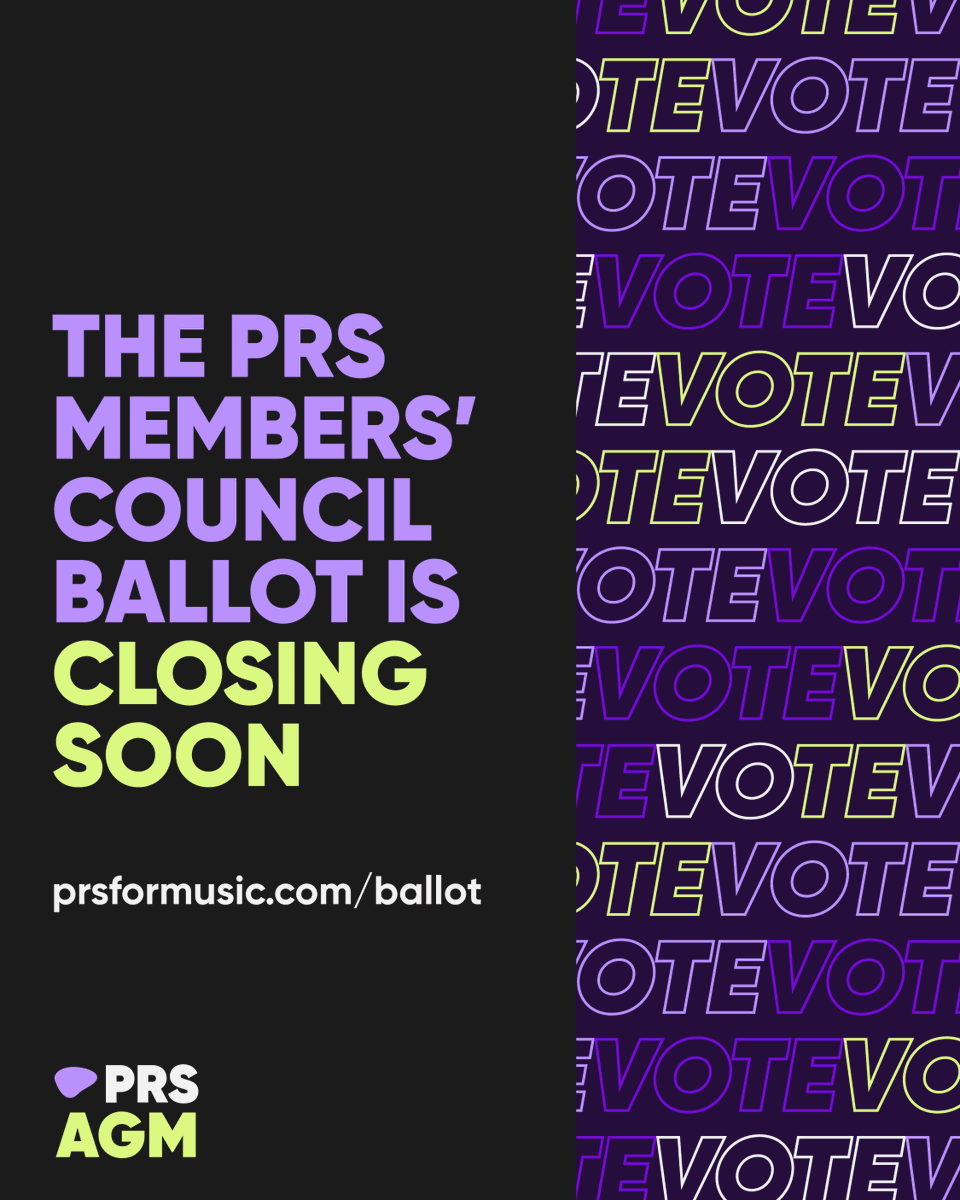 PRS for Music tweet media
