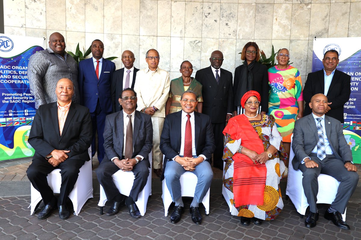 SADC_News's tweet photo. SADC Panel of Elders &amp; Mediation Reference Group on 11 April 2026 held a joint statutory meeting in South Africa, pledging to strengthening mediation, conflict prevention and preventive diplomacy in the SADC region.  https://t.co/IE9slaF3Ec https://t.co/iap6WOZOa3