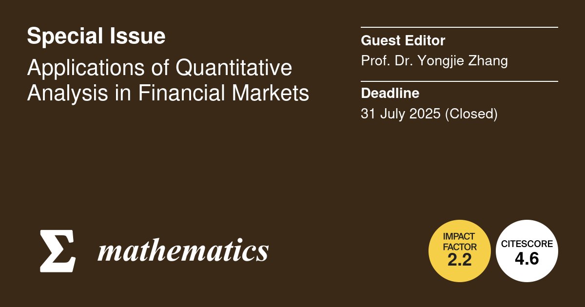 Mathematics MDPI tweet media