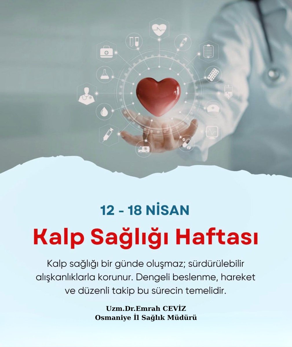 Osmaniye İl Sağlık Müdürlüğü tweet media