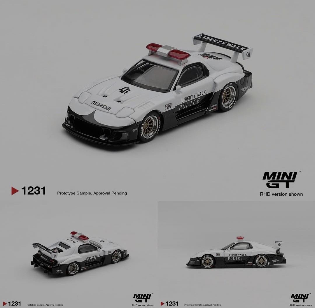 ryoH_RYOGA's tweet image. #MINIGT
LBWK fd がパトカー仕様に！ステラートはやはりセットだそうです。