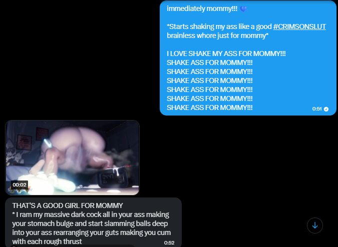 Mona MOMMY'S CUM SLAVE tweet media