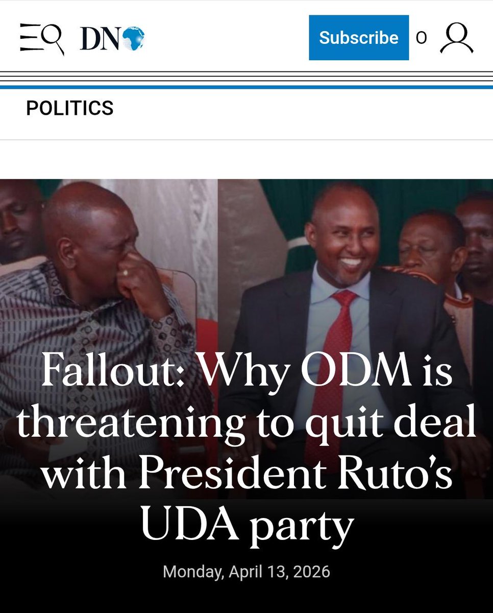 Ireenah_'s tweet photo. Junet Mohamed raised a valid concern in the Daily Nation piece, but the context matters. It increasingly appears he is being leveraged by Gladys Wanga to inflame divisions within ODM. #ODMExtortionists. https://t.co/3P8SIJivav
