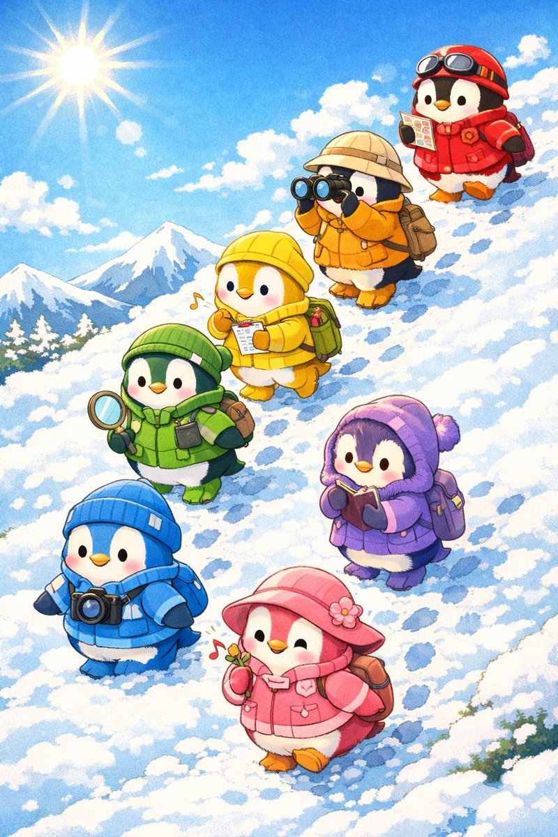 happyHPB1's tweet photo. おつペン🐧happyだペン🐧
ゆうべ、おともだちといっしょにピクニックにいく夢をみたペン🐧
いつかあまのペンとスイス🇨🇭の山をのぼってみたいペン🐧
あまのペン、happyをスイスにつれていってペーン🐧🌟 https://t.co/SPcClu1X95
