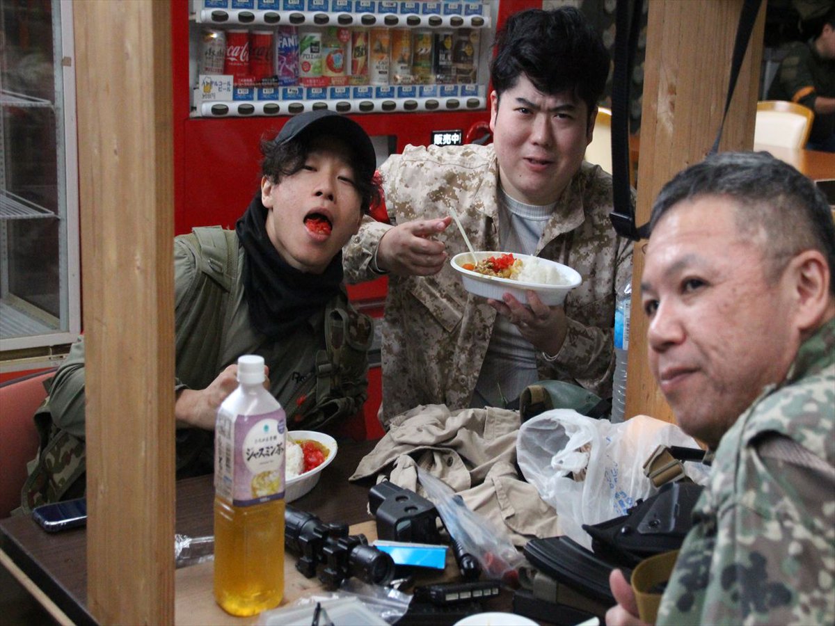 bl1oodora's tweet image. さて！今週末　
4/18㈯定例会　現在12名　開催確定！　(#^^#)
4/19㈰カレーDAY現在40名 開催確定！　(#^^#)  
お天気もバッチリ！ 
追加エントリーまってるよ～( *´艸｀)
bl.ord.cc/index.php/cday/
#バトルランド #サバゲ