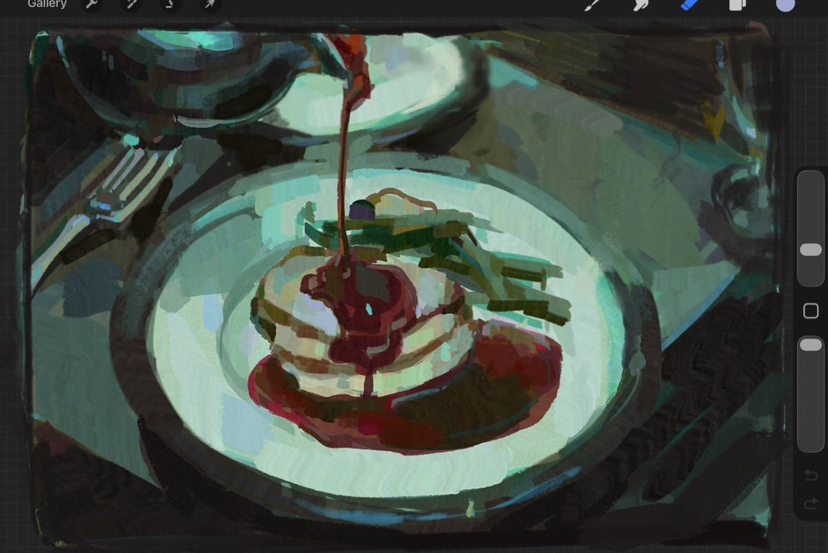 Pilomiii's tweet photo. Mmmmmm…. Color jitter brush…. https://t.co/Qw9yG55lGD