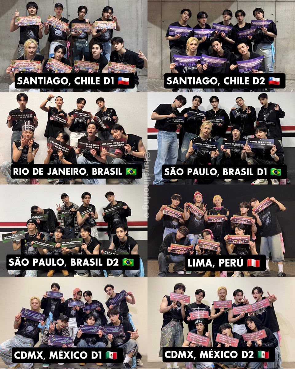 feliz primer aniversario, dominate tour latam ❤️‍🩹