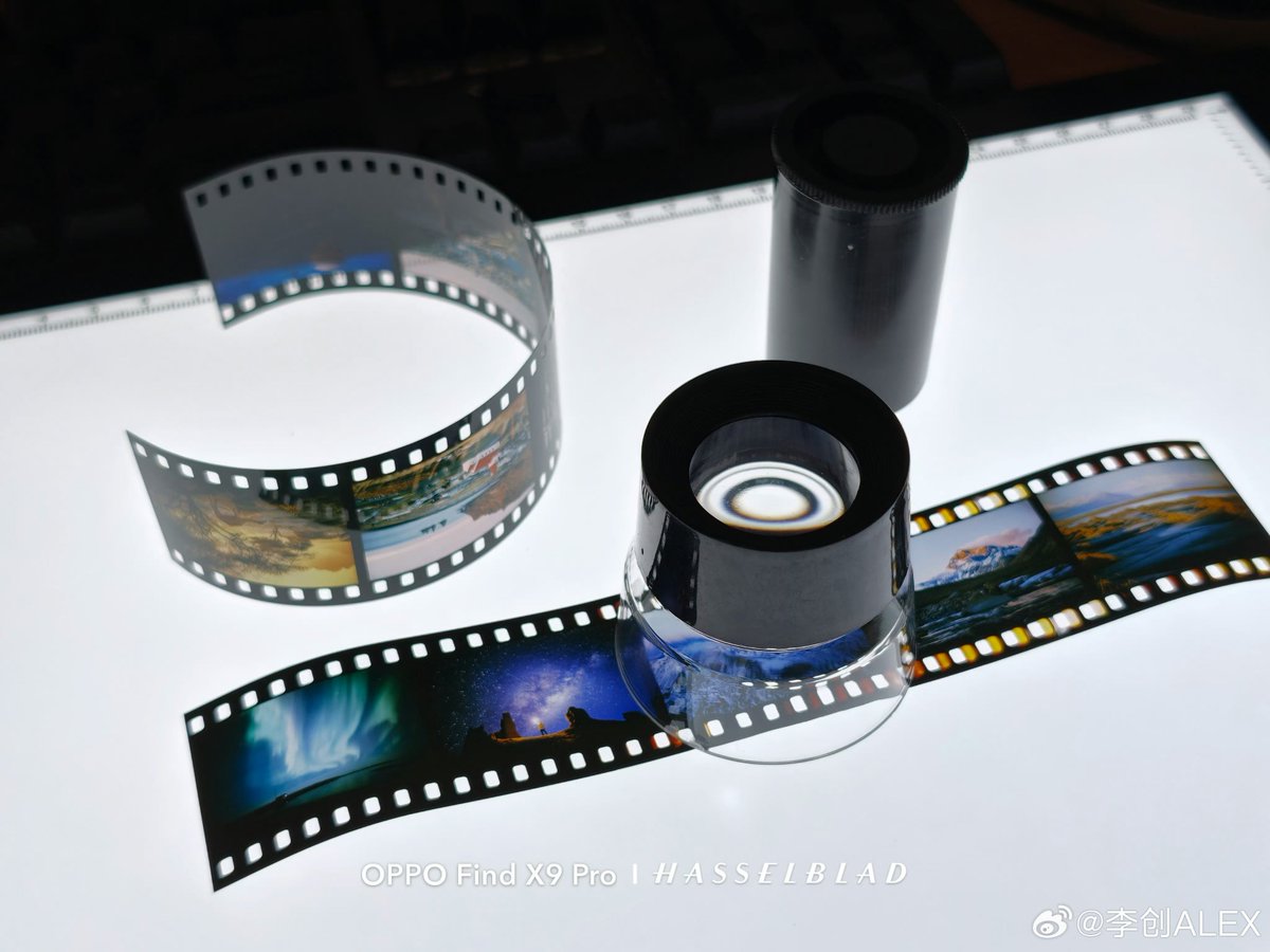 Gm_t18's tweet image. 🚨 OPPO Find X9 Ultra — launch invite to Reviewers 

It’s a slide viewer (film viewer) 👀
The Hasselblad Master Film mode will be a big highlight for this launch!!!