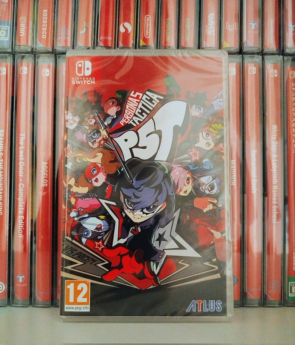 Charlss37's tweet photo. Buenos días bonic@s!!! 😊☀️
Vamos a por la semana!! 💪💪
#Pstudio #Atlus
#Persona5Tactica 💥❤️
#NintendoSwitch 🎮 #Nintendo 🍄 https://t.co/ClAhCdjZdt