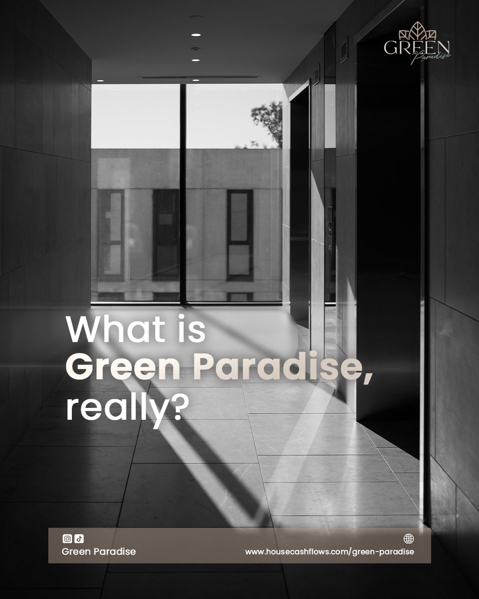 HCF_Property's tweet image. What is Green Paradise, really? 🌿

Not a place — a way of building.
Nature-first. Thoughtfully designed. Built to endure.
Now in Albania, Indonesia, and Thailand.

Build your legacy: support@housecashflows.com

#GreenParadise
#BuildYourLegacy
#RealEstate
#GlobalLiving