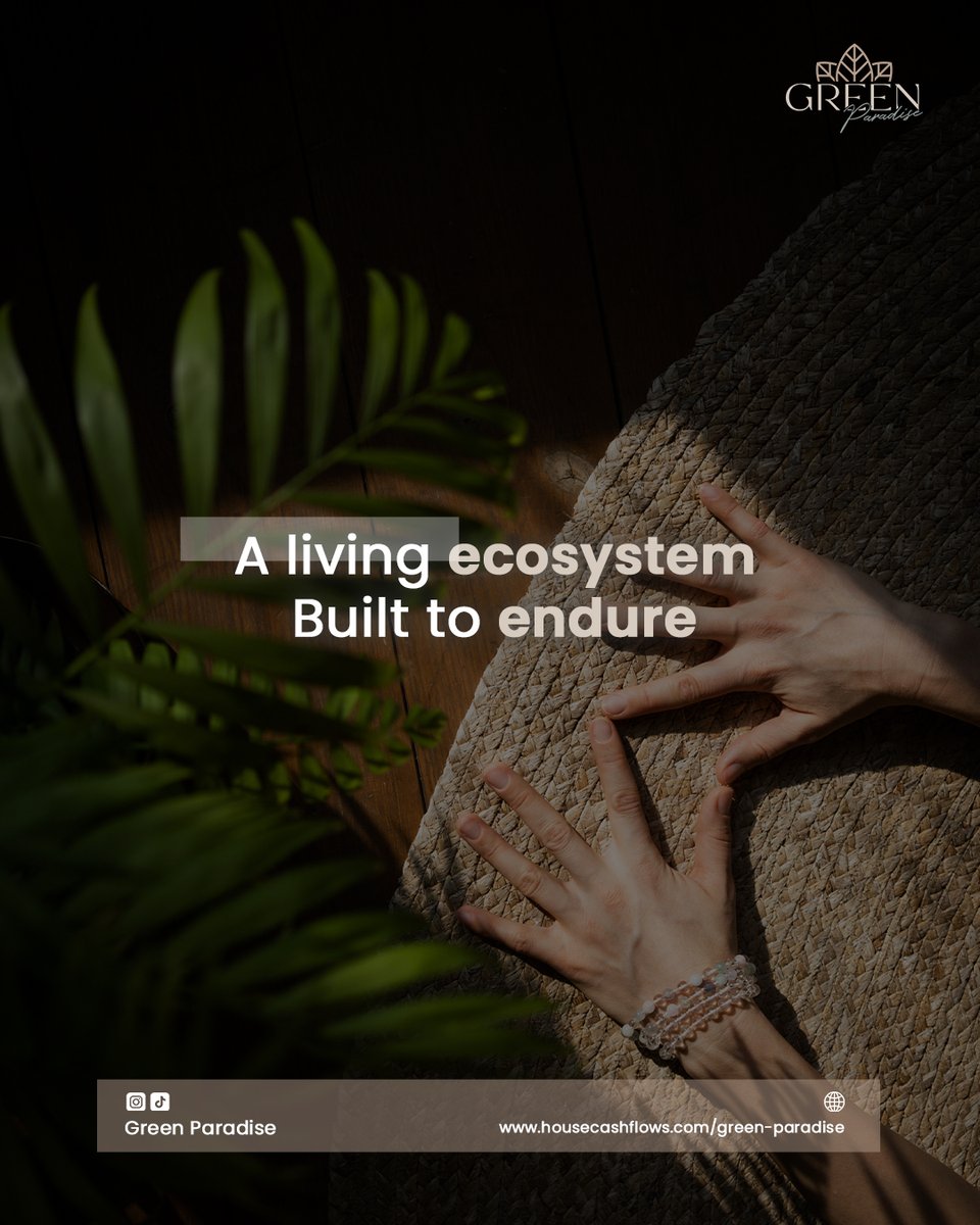 HCF_Property's tweet image. What is Green Paradise, really? 🌿

Not a place — a way of building.
Nature-first. Thoughtfully designed. Built to endure.
Now in Albania, Indonesia, and Thailand.

Build your legacy: support@housecashflows.com

#GreenParadise
#BuildYourLegacy
#RealEstate
#GlobalLiving