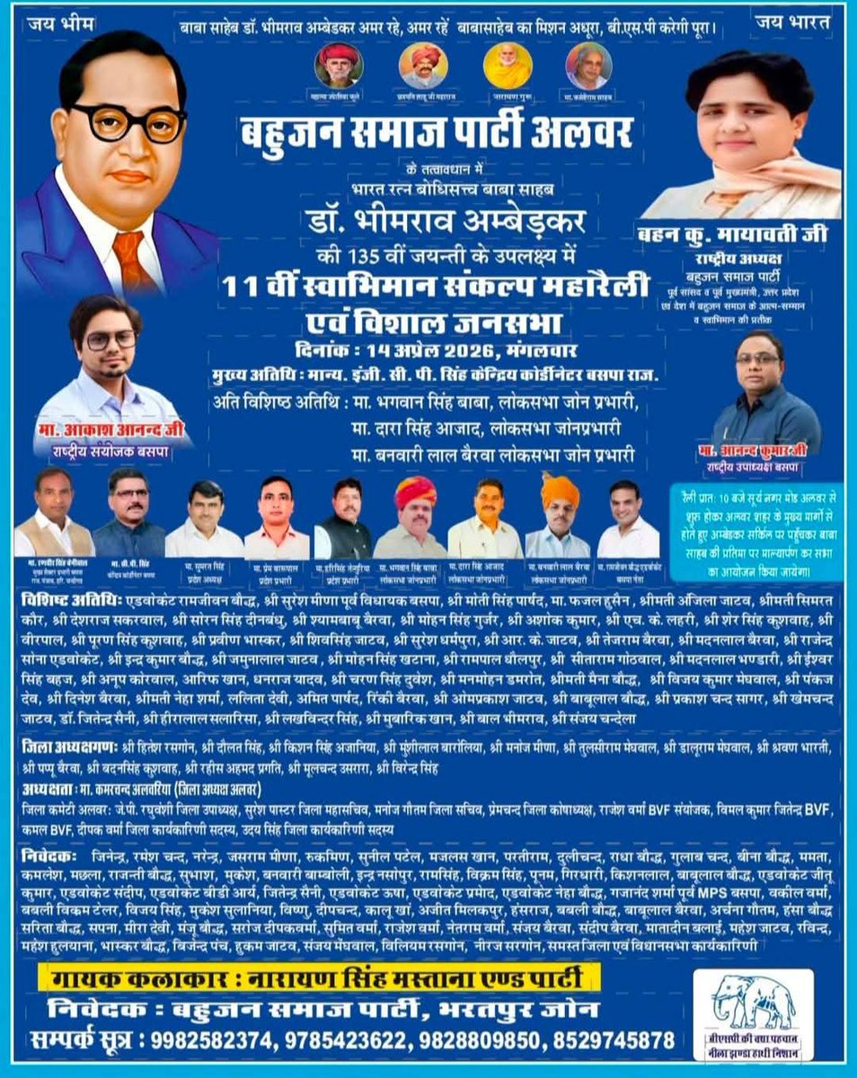 Prem Barupal BSP tweet media
