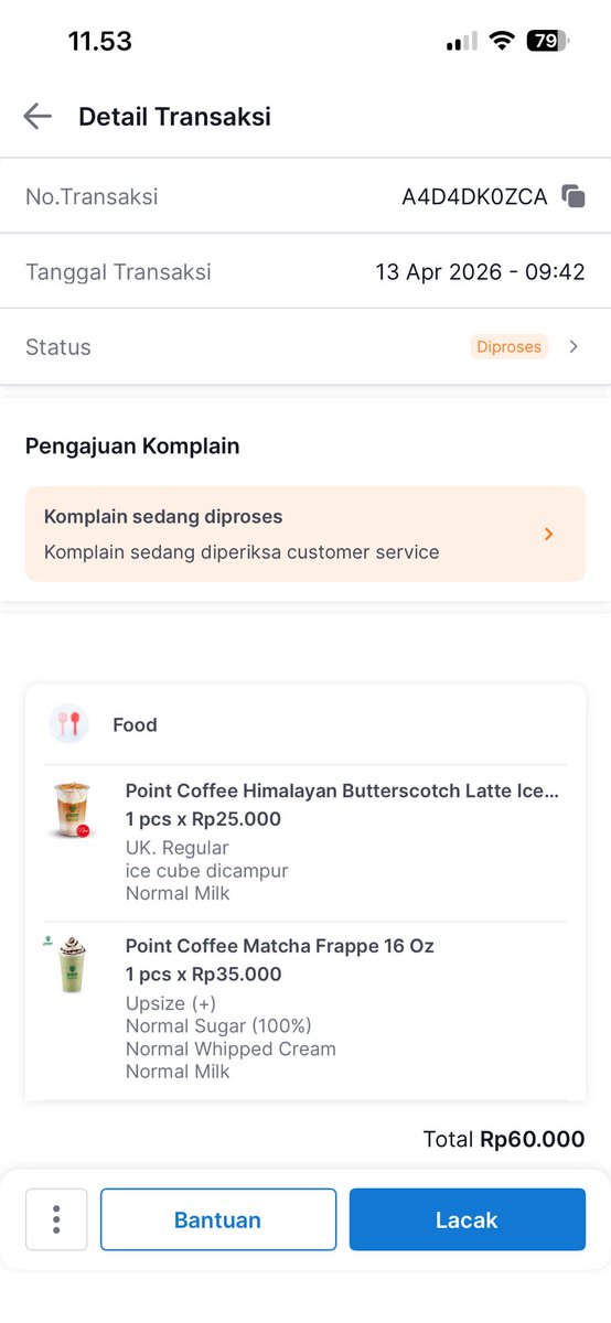 abovethecloud3's tweet photo. @klikindomaret pesanan udh 2 jam tapi belum sampai2 link jg gadapet. udh complain cs masih belum ada jawaban https://t.co/YctjAxERCB