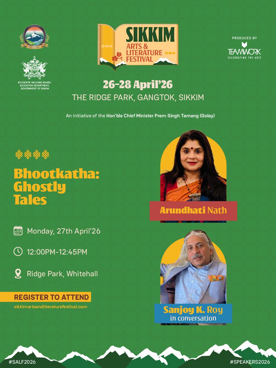 Sikkim Arts and Literature Festival tweet media