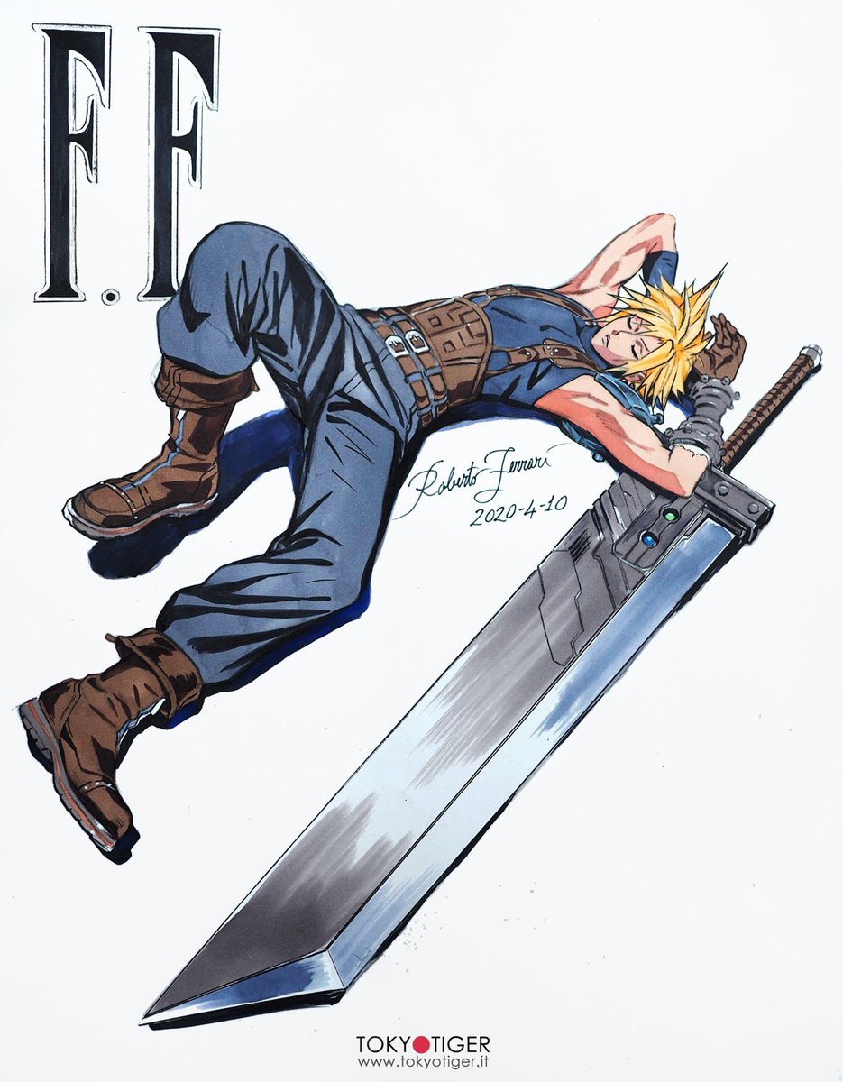 MargotXCloud's tweet image. Underrated official art