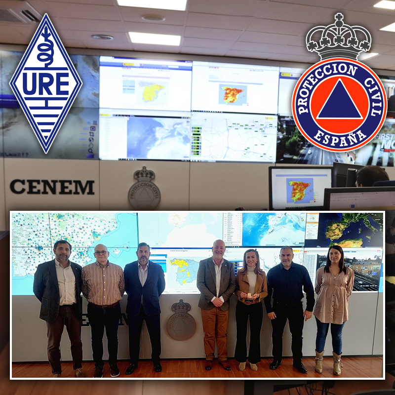 URE y Protección Civil abordan la colaboración en comunicaciones de emergencia. El pasado miércoles 8 de abril se celebró una reunión institucional entre la URE y la Dirección General de Protección Civil y Emergencias.
ure.es/ure-y-protecci…
<a href="/proteccioncivil/">Protección Civil</a>