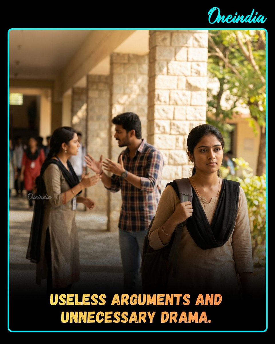 Oneindia's tweet image. Walk away from what drains you, disrespects you, or holds you back. Growth begins where comfort ends.

#LifeLessons #WalkAway #SelfRespect #OI